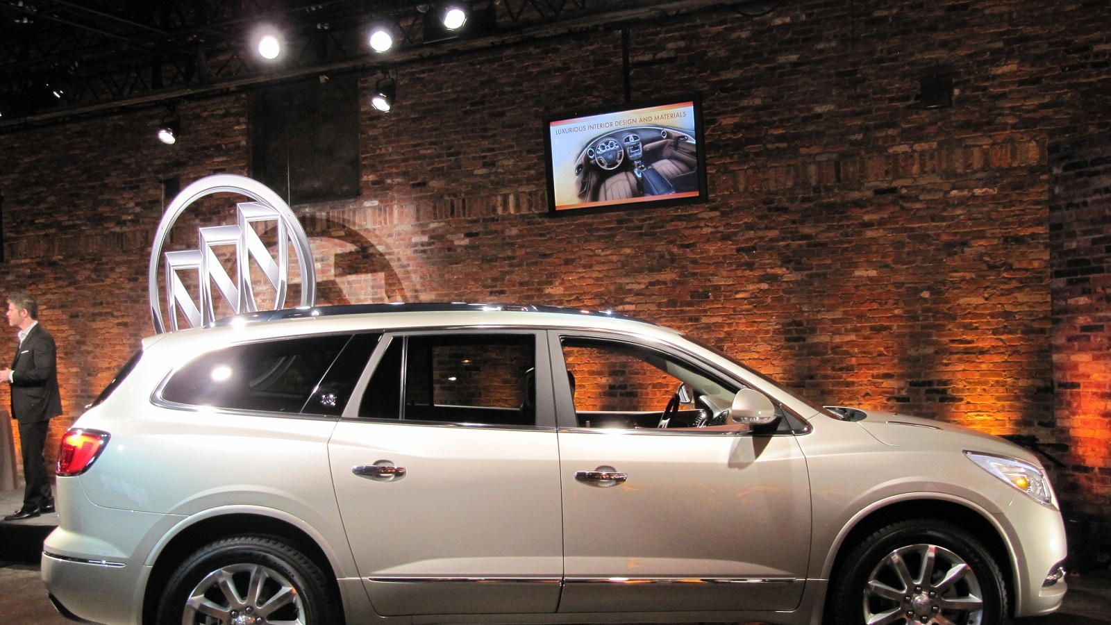 2013 Buick Enclave launch event before New York Auto Show, April 2012