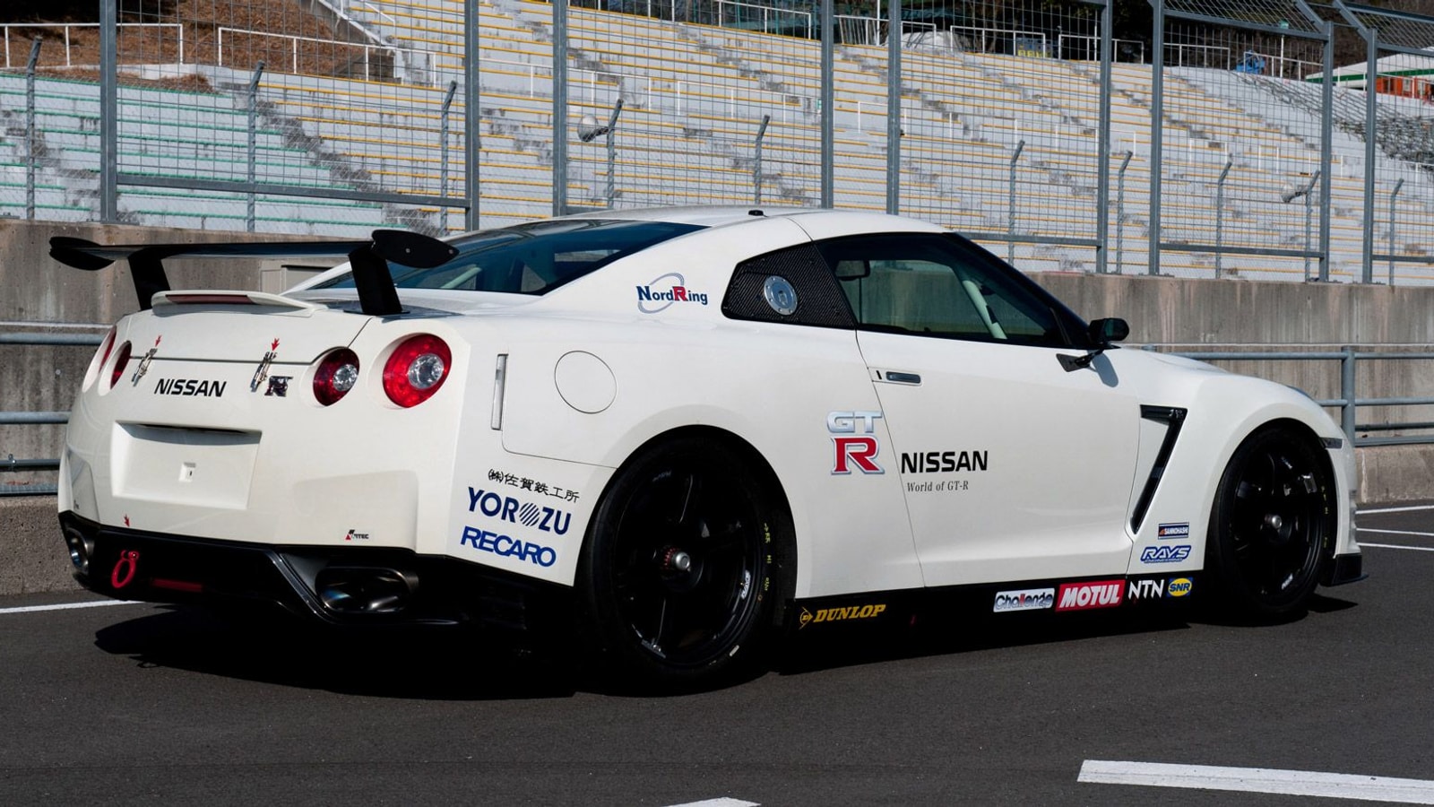 2013 Nissan GT-R (Club Track Edition) entering Nürburgring 24 Hours