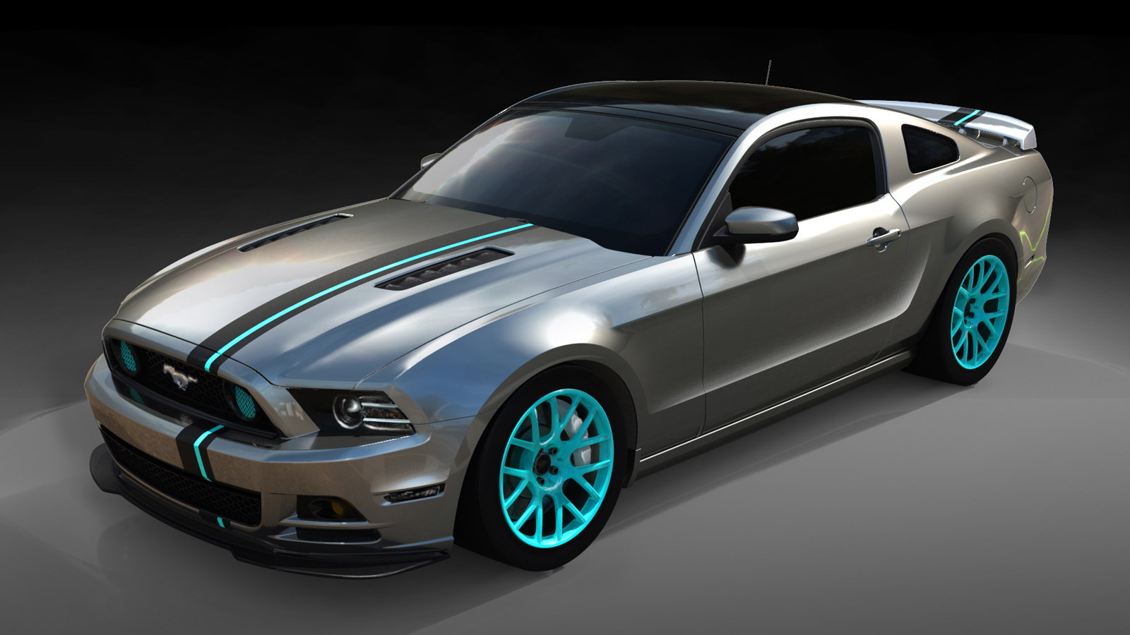 2012 SEMA Mustang Build: Chromatic Exterior by Jennifer Seely