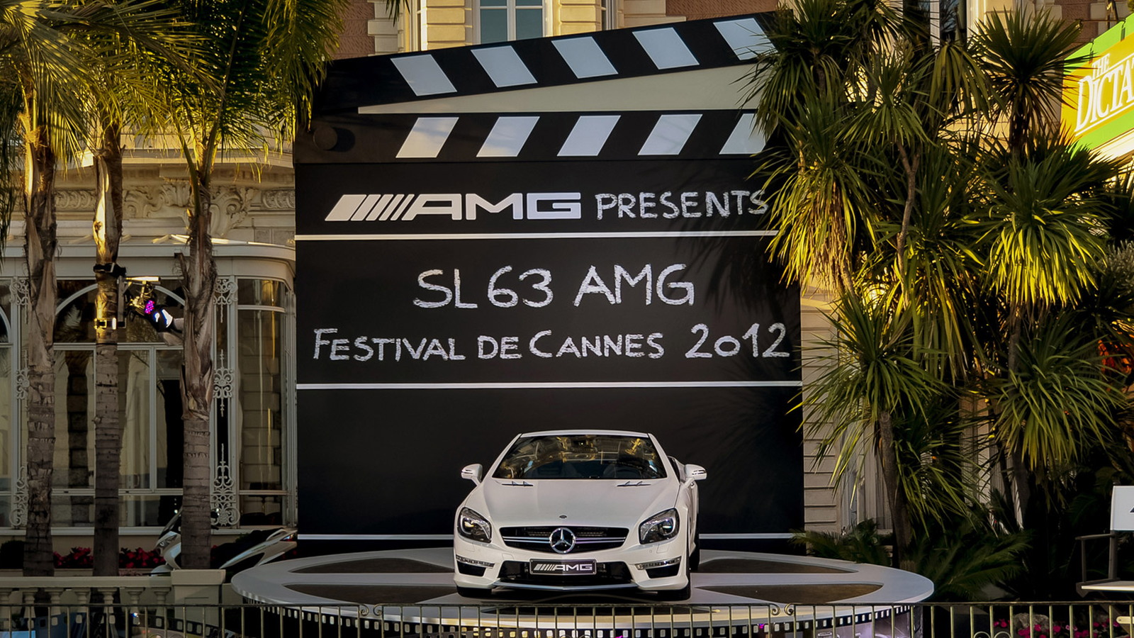 Mercedes-Benz gold shuttle service at the 2012 Cannes Film Festival