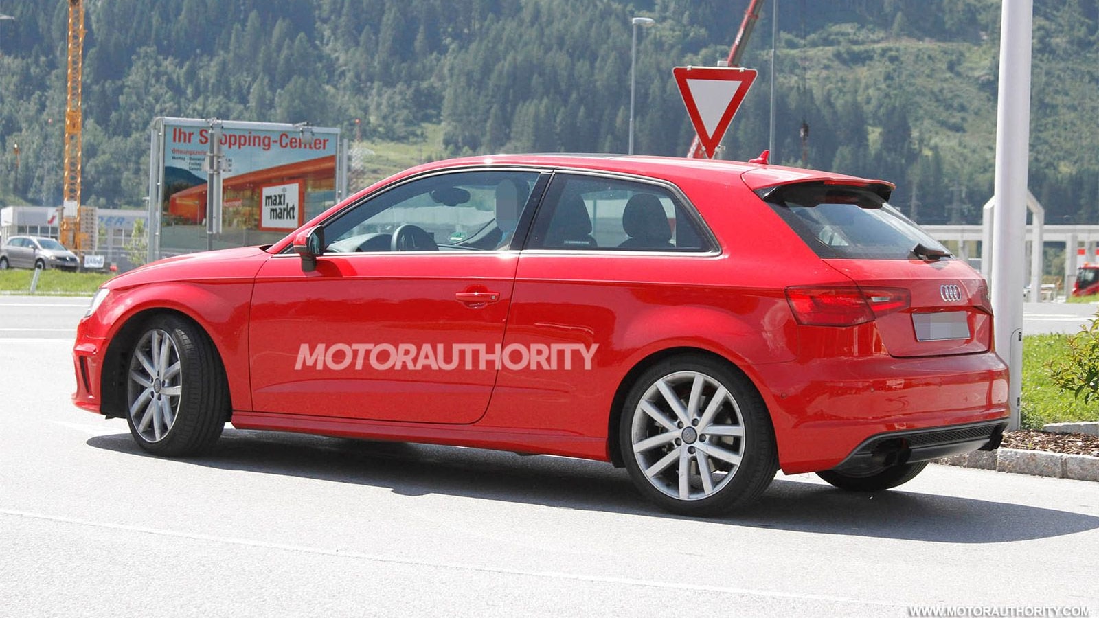 2014 Audi S3 hatchback spy shots