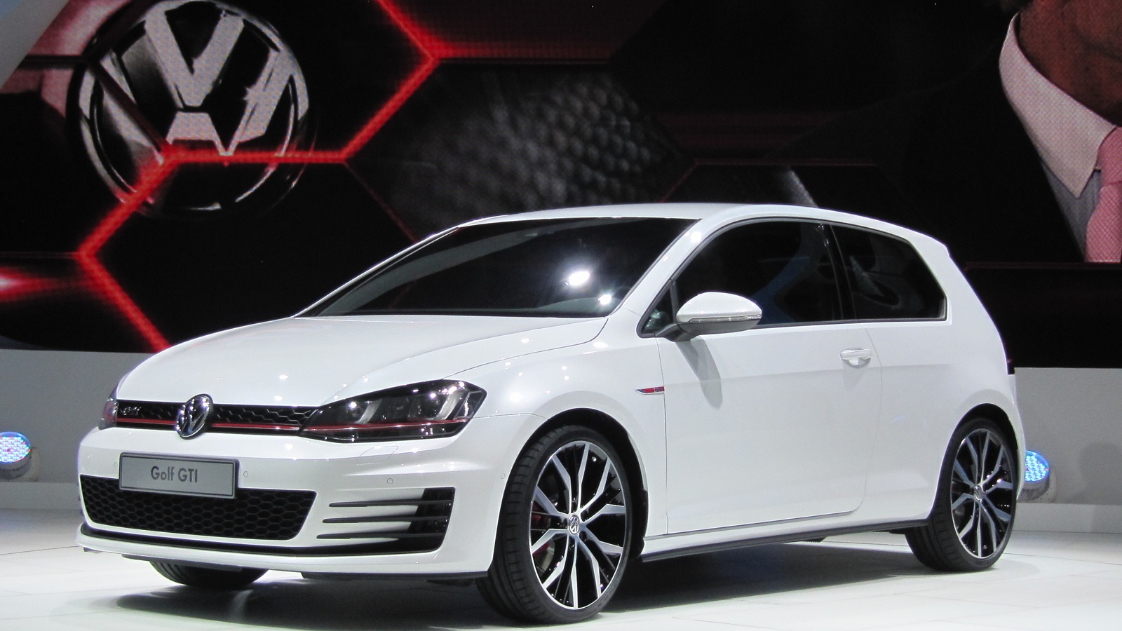 Volkswagen GTI 'concept' launch at Paris Motor Show, September 2012