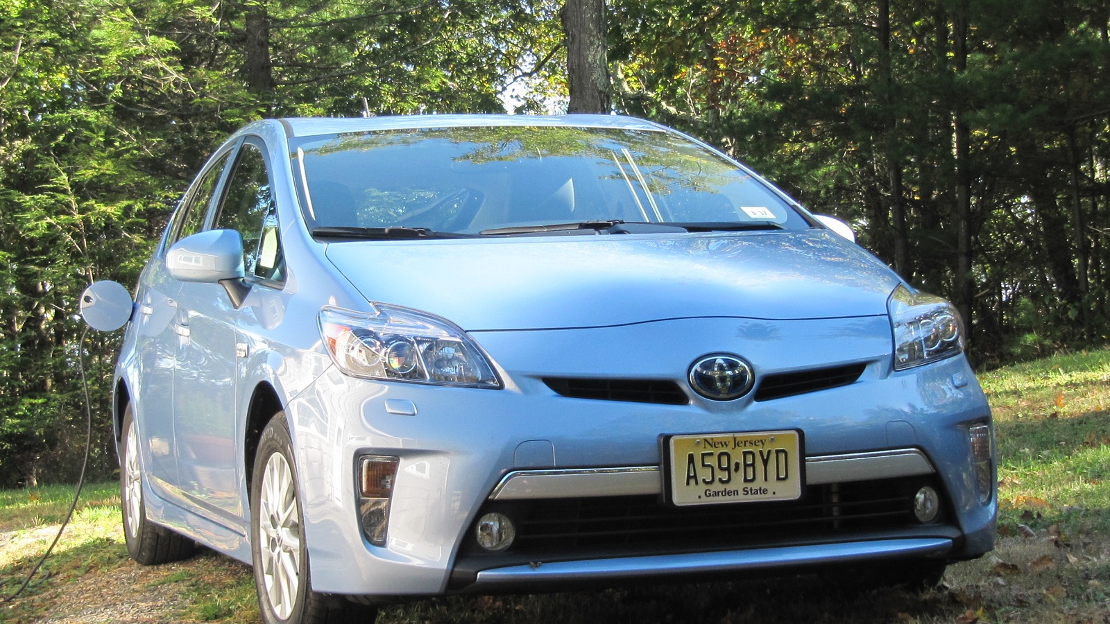 2012 Toyota Prius Plug-In Hybrid, Catskill Mountains, NY, Oct 2012