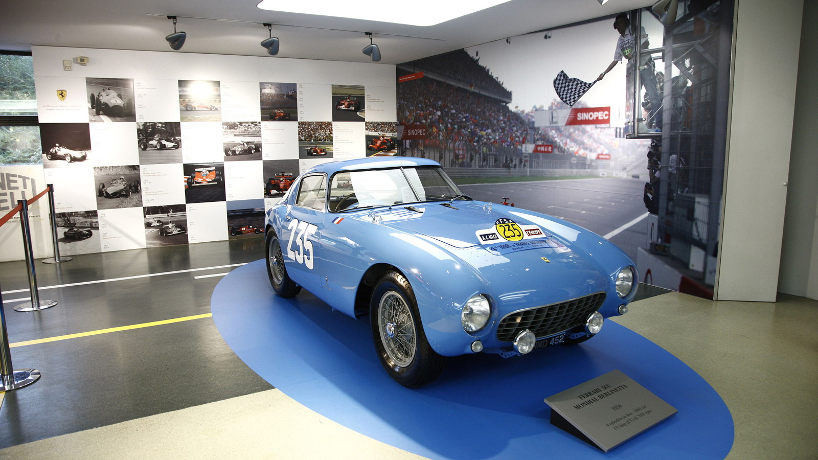 The Greatest Ferraris of Sergio Pininfarina exhibition at the Ferrari Museum, Maranello