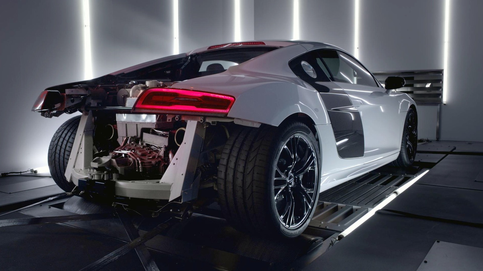 Audi's R8 V10 Plus - image: Audi 