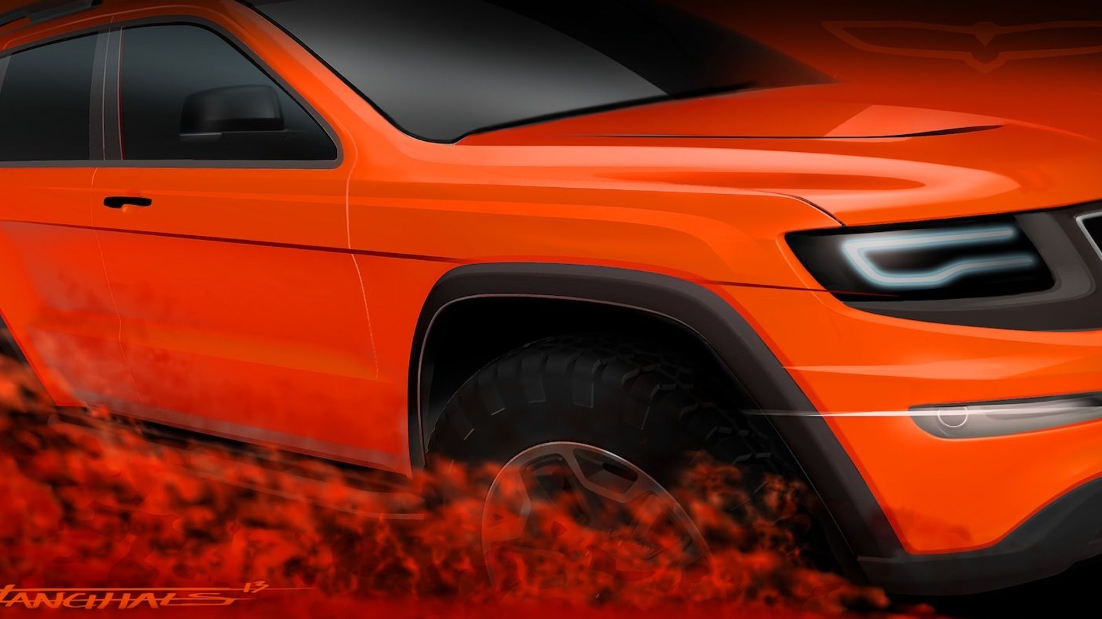 Jeep's Trailhawk II concept - image: Chrysler Group LLC