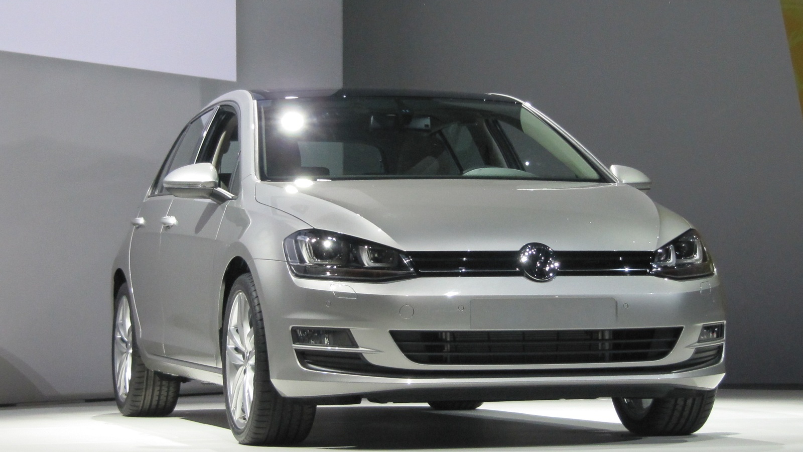 2015 Volkswagen Golf, at 2013 New York Auto Show