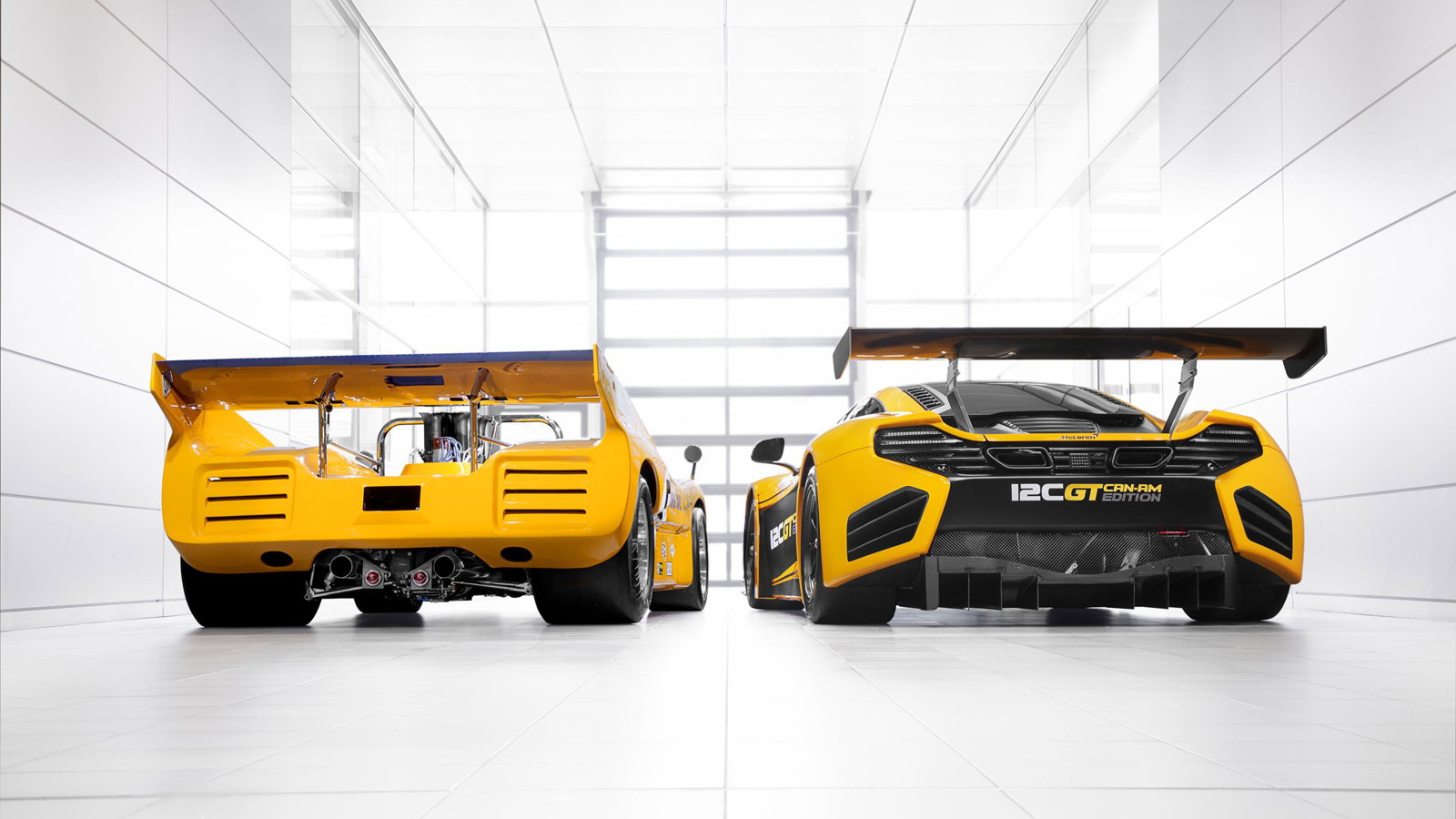McLaren Can-Am race cars - past and present