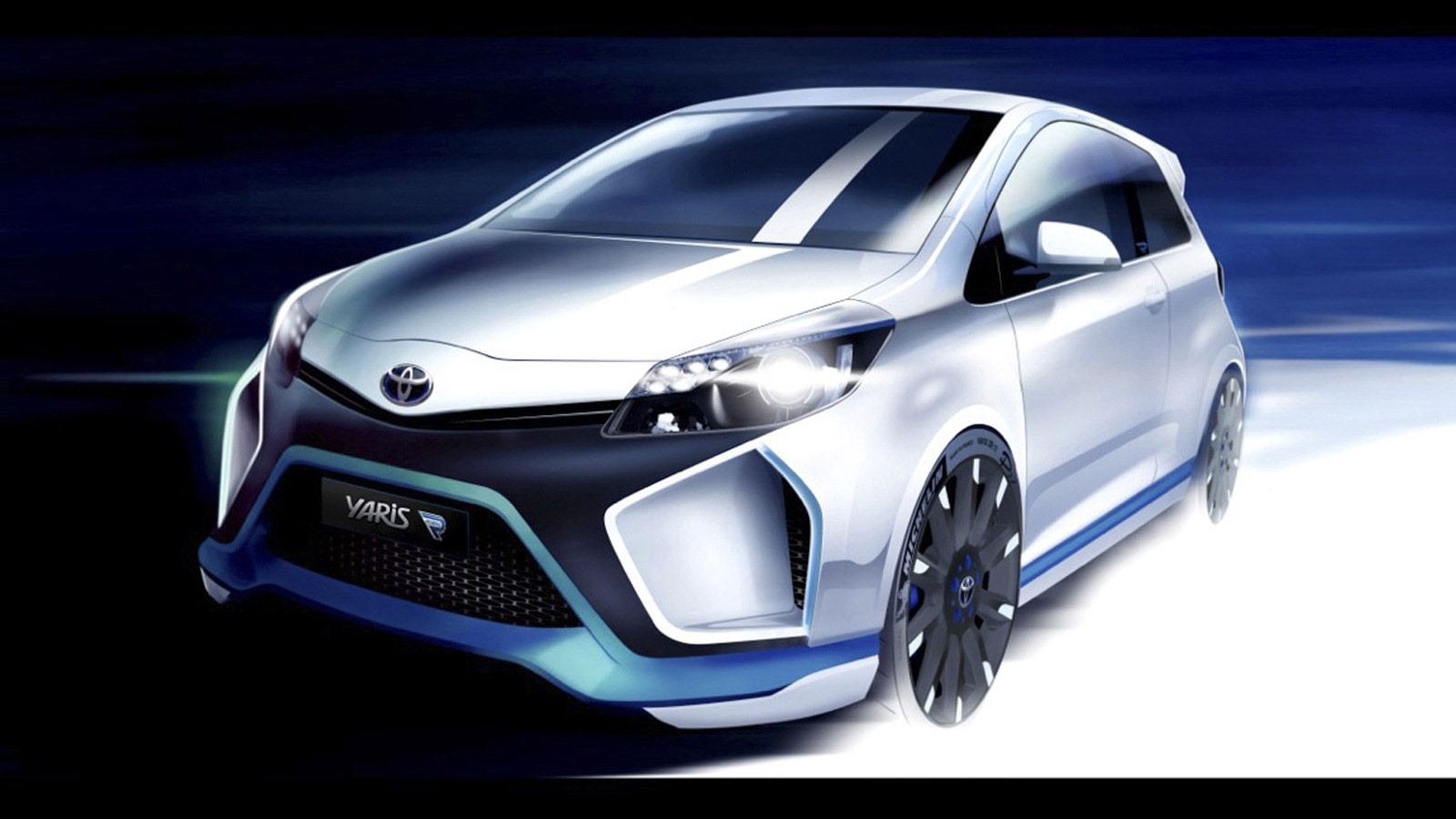 Toyota Yaris Hybrid-R concept, 2013 Frankfurt Auto Show
