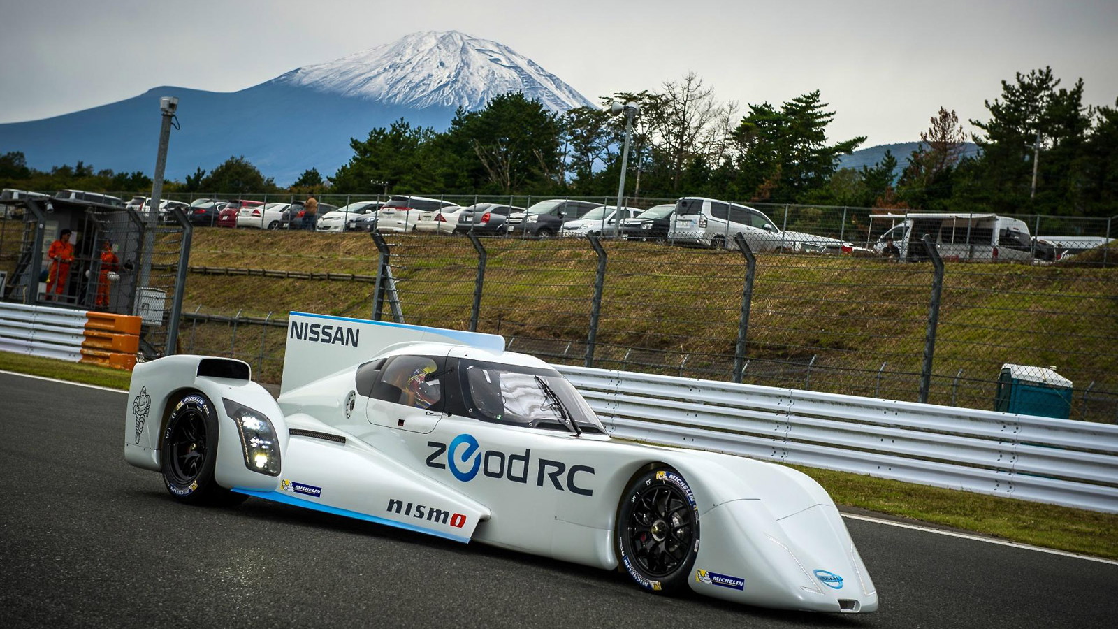2014 Nissan ZEOD RC Le Mans prototype makes track debut at Fuji Speedway