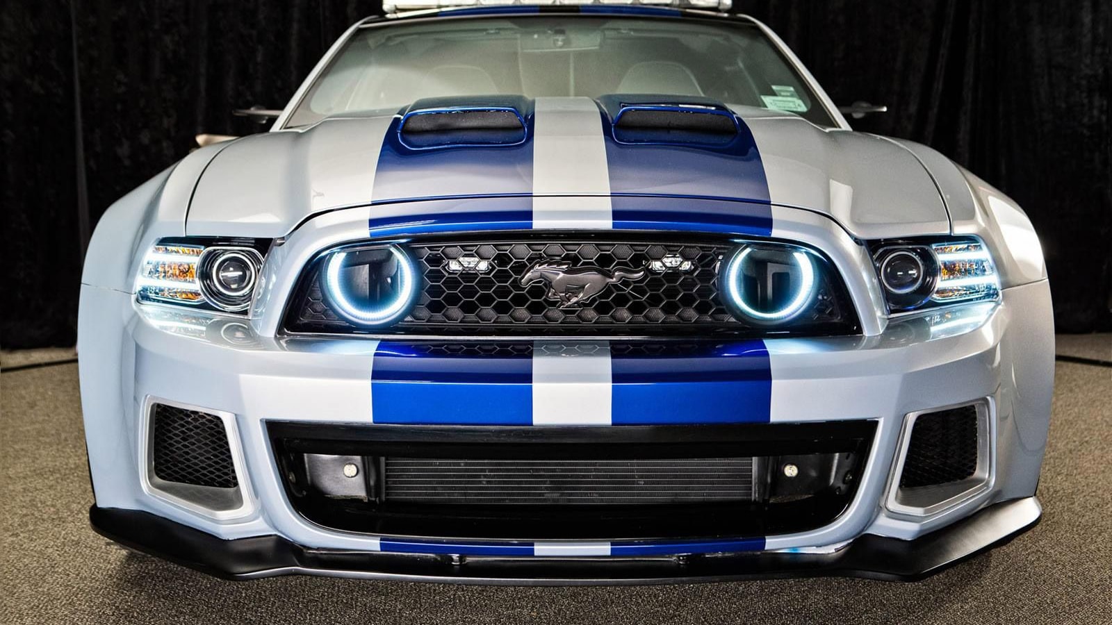 Ford Mustang from ‘Need For Speed’ movie serves as NASCAR pace car