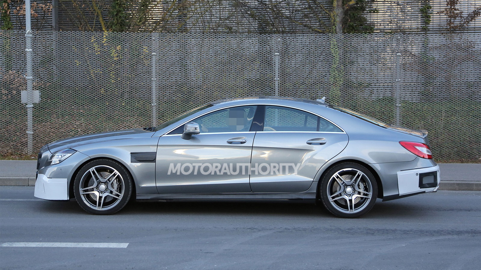 2015 Mercedes-Benz CLS63 AMG facelift spy shots