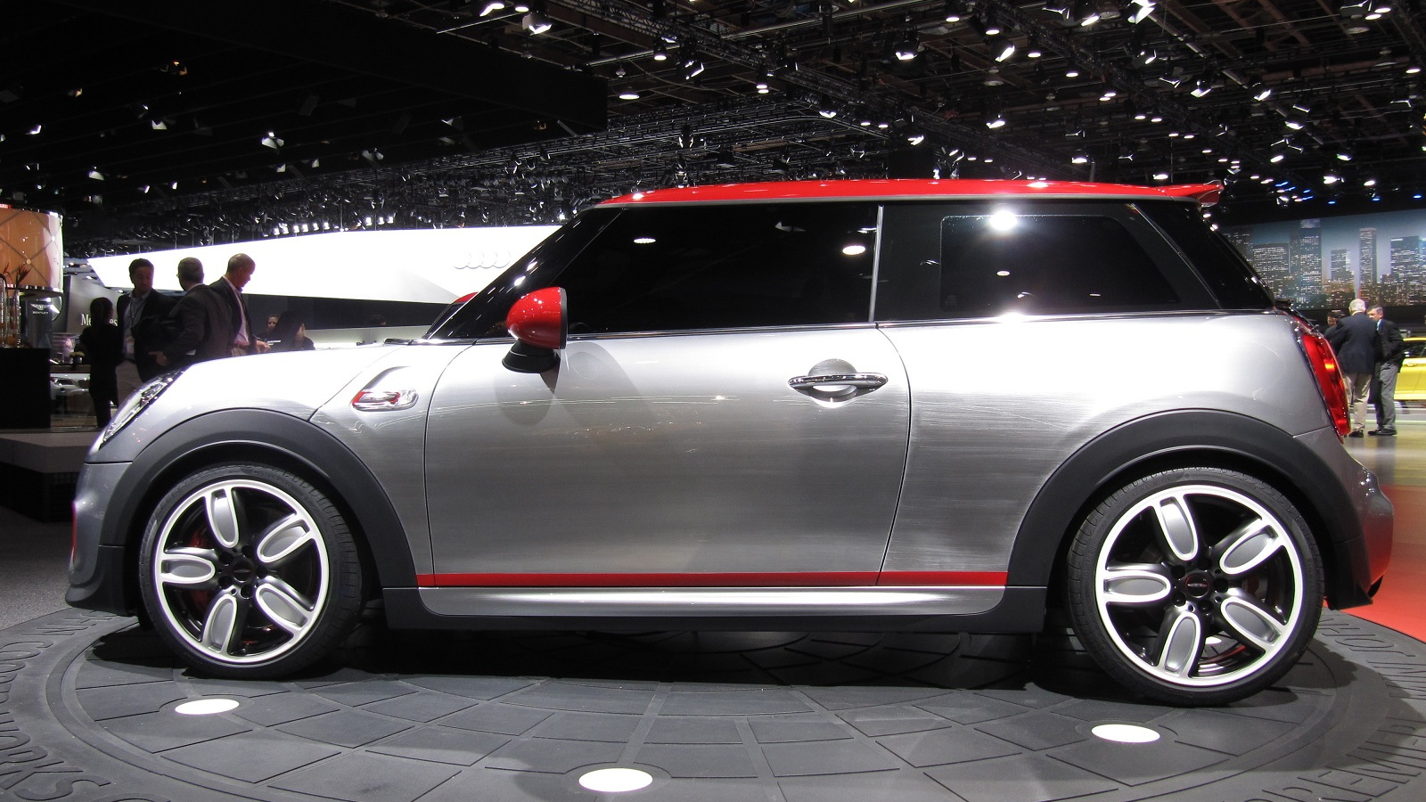 MINI John Cooper Works concept, unveiled at 2014 Detroit Auto Show