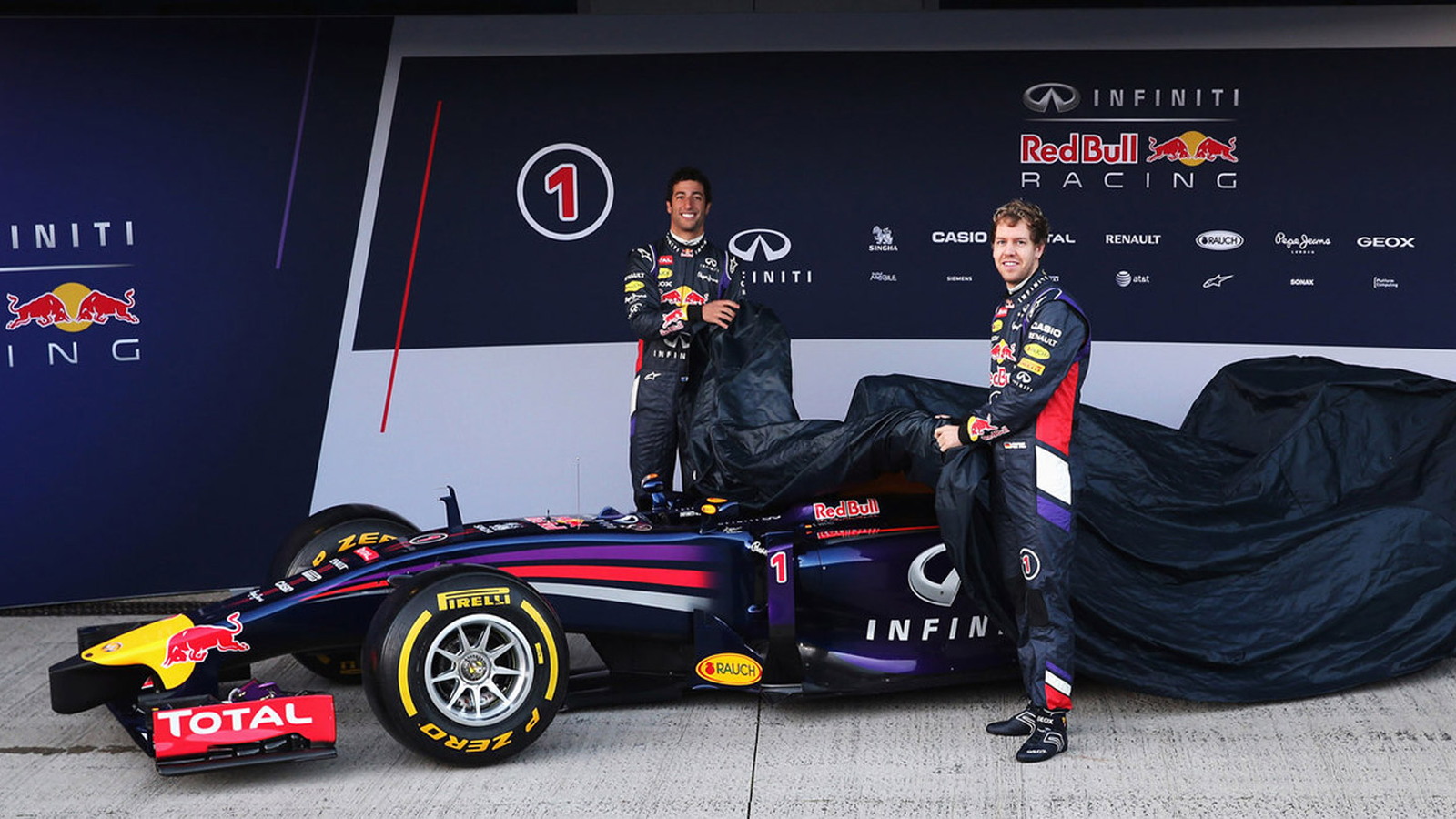 Red Bull Racing’s RB10 2014 Formula One car