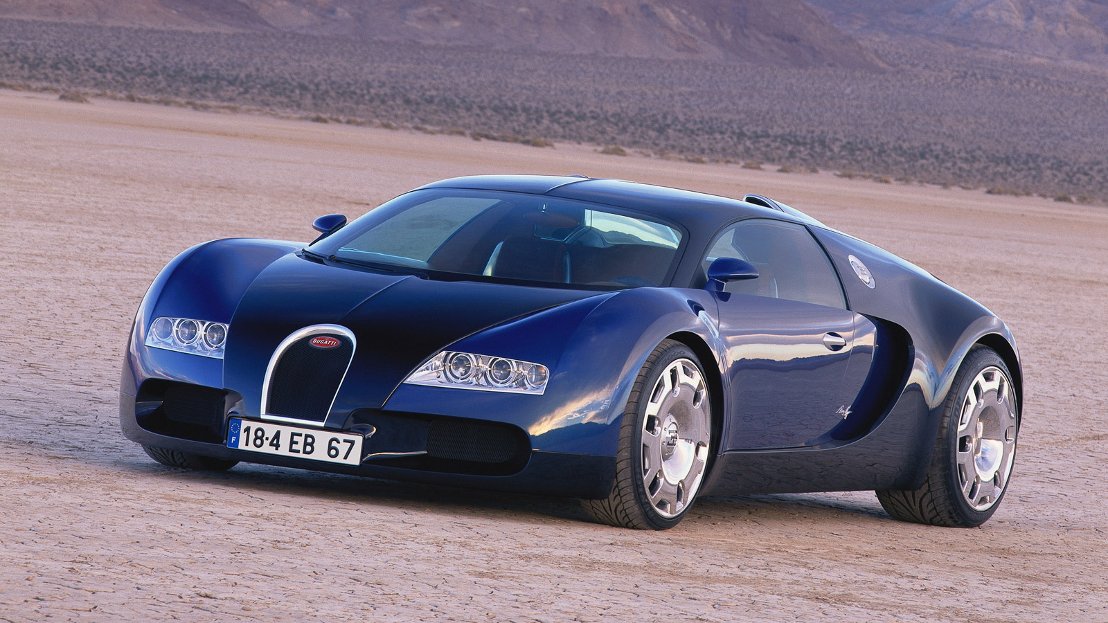The Revolutionary 1999 Bugatti EB 18 4 Veyron Concept