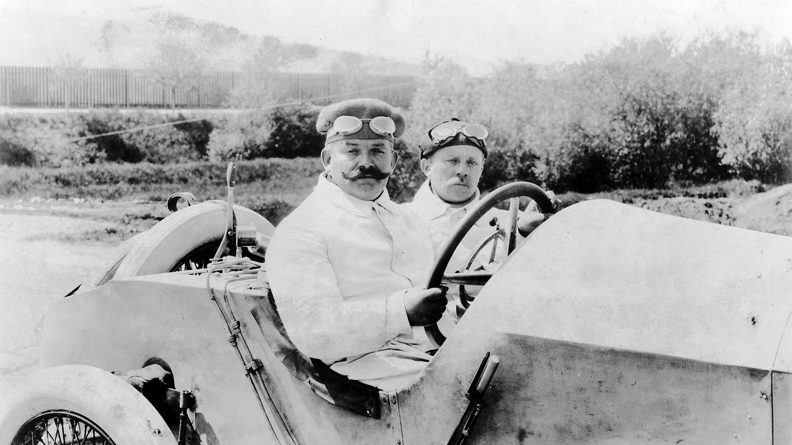 1914 Mercedes Grand Prix race car