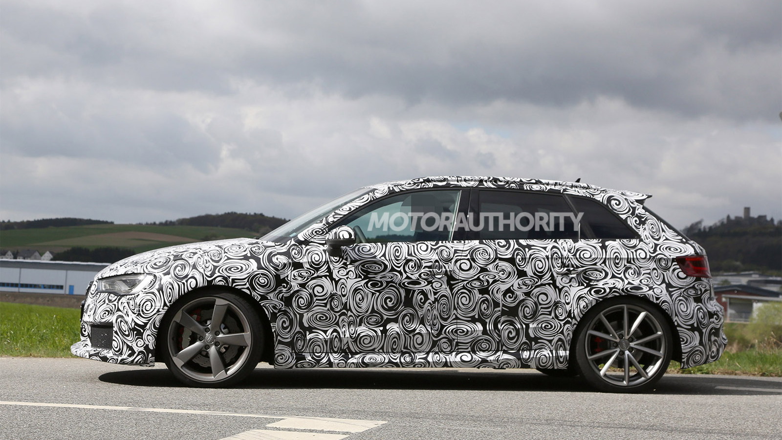 2015 Audi RS 3 Sportback spy shots