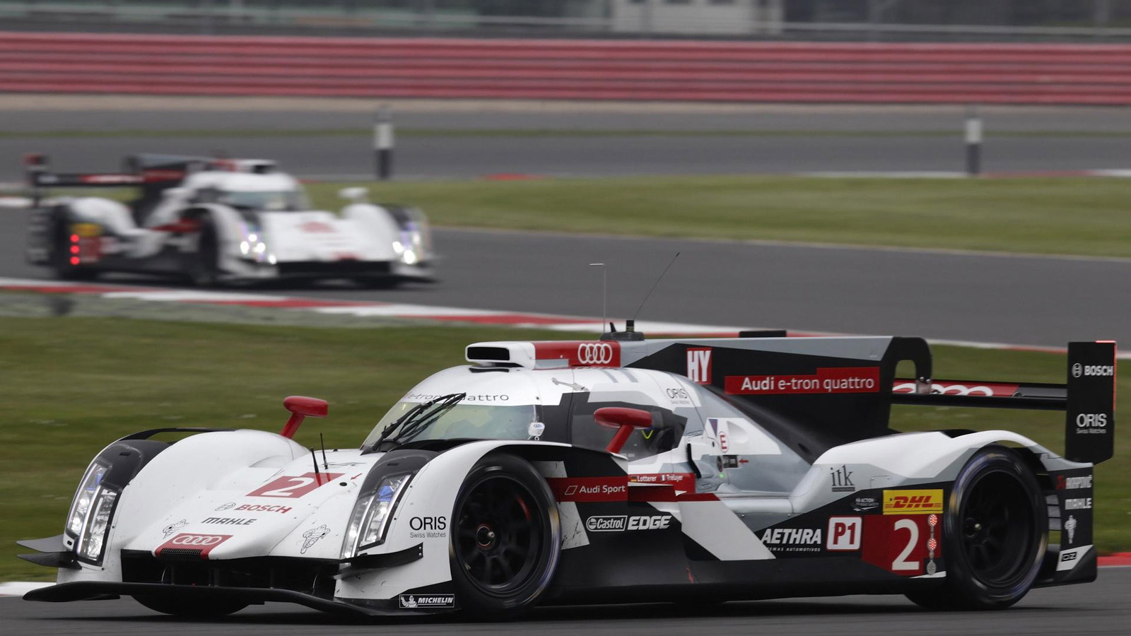 LMP1 cars in the 2014 6 Hours of Silverstone