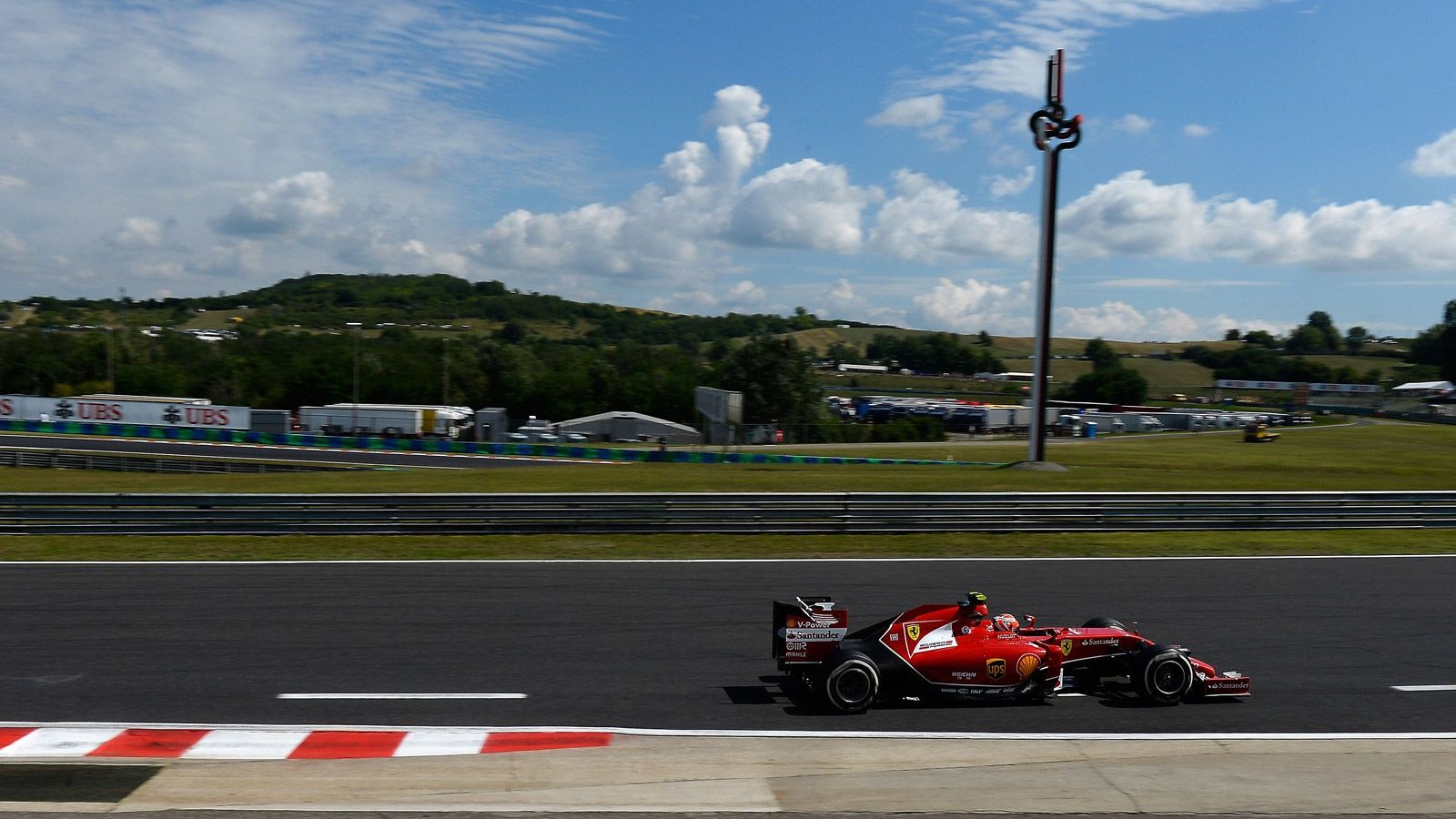 Ferrari at the 2014 Formula One Hungarian Grand Prix