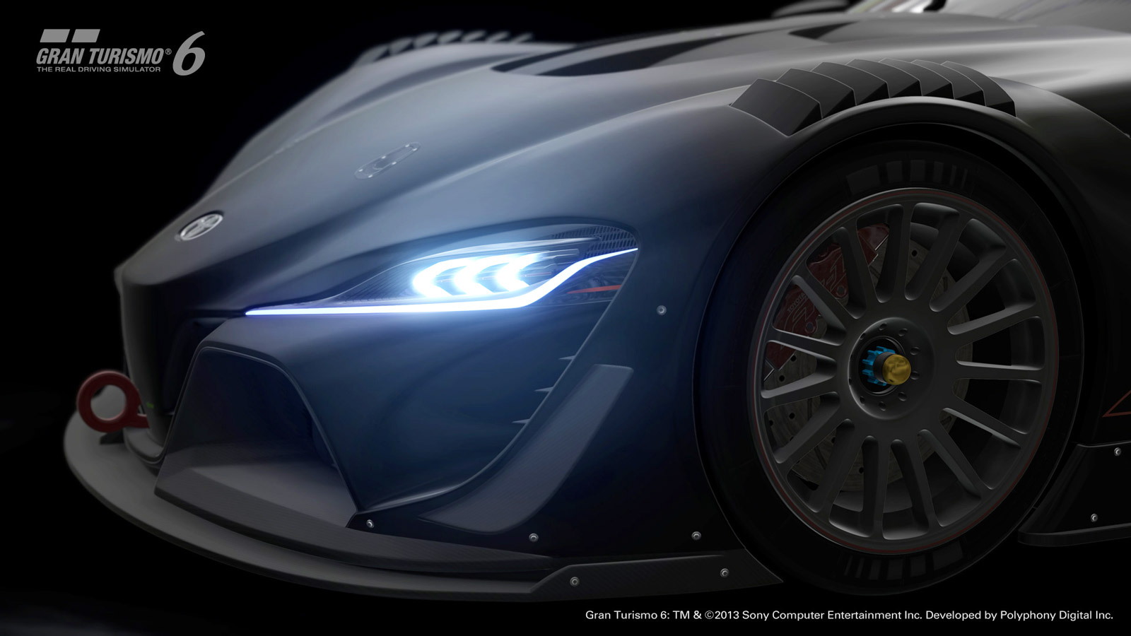 Teaser for Toyota FT-1 Vision Gran Turismo concept