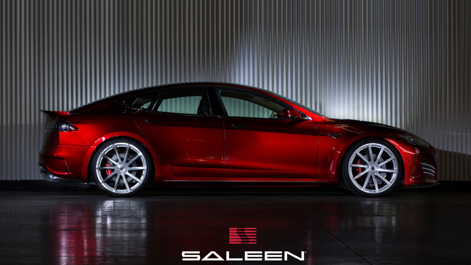 Saleen FourSixteen based on the Tesla Model S
