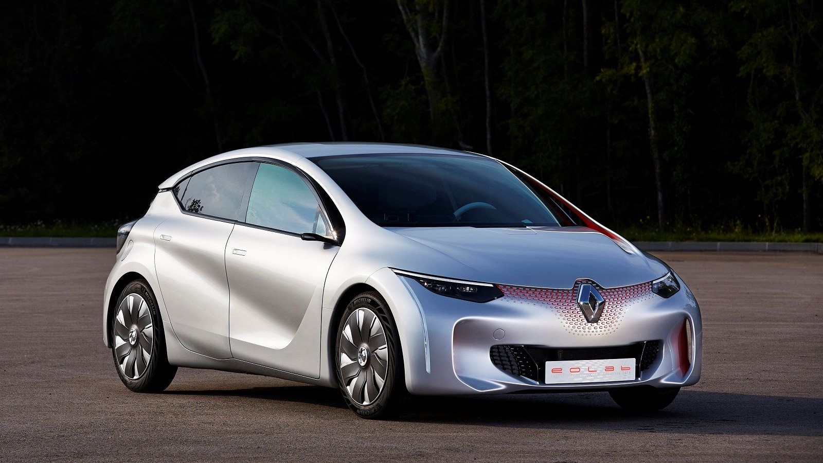 Renault Eolab Concept for future plug-in hybrid vehicle, 2014 Paris Motor Show