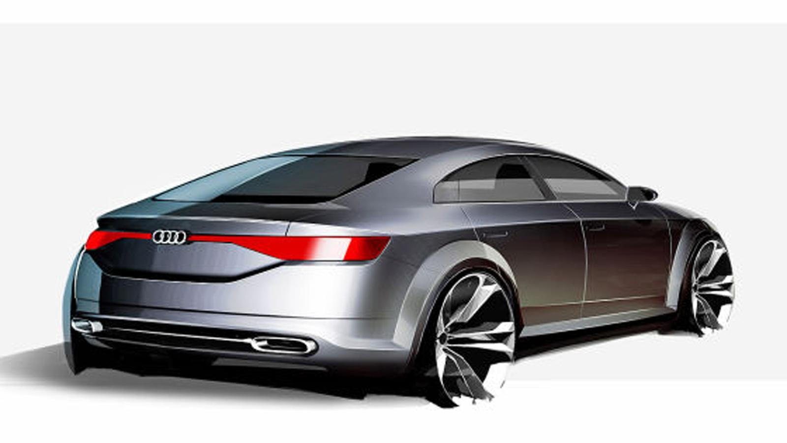 Alleged Audi TT Sportback concept (Image via Auto Zeitung)