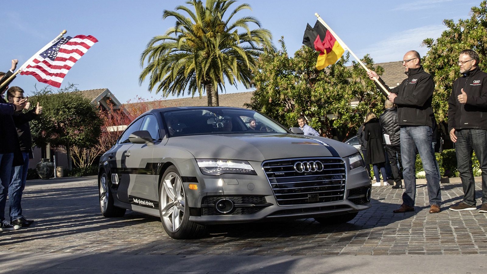 Self-driving Audi A7 concept sets out on 550-mile trek