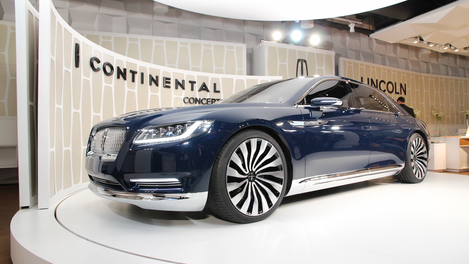 Lincoln Continental concept unveiling, New York City, March 29, 2015