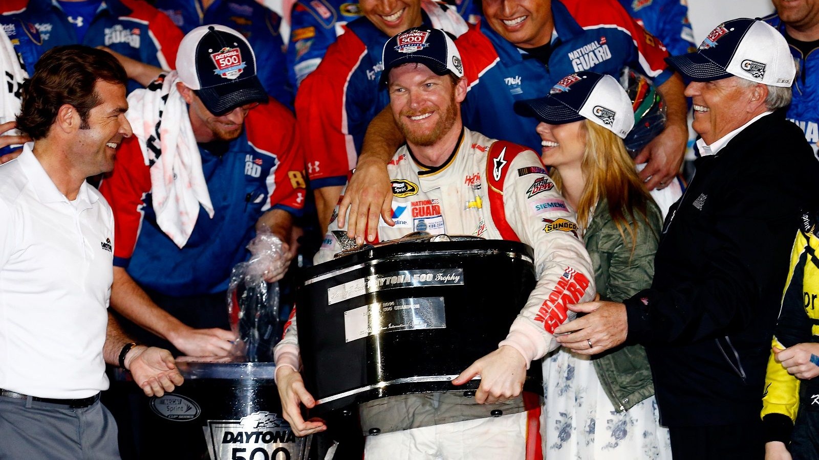 Dale Earnhardt, Jr., photo courtesy of NASCAR via Getty Images