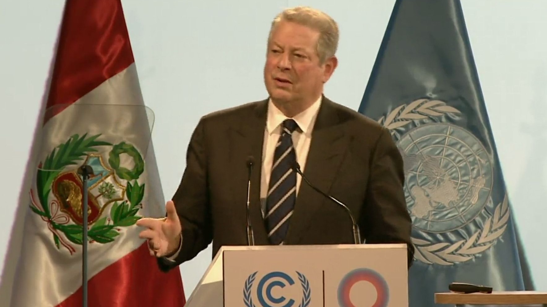 Al Gore at United Nations conference
