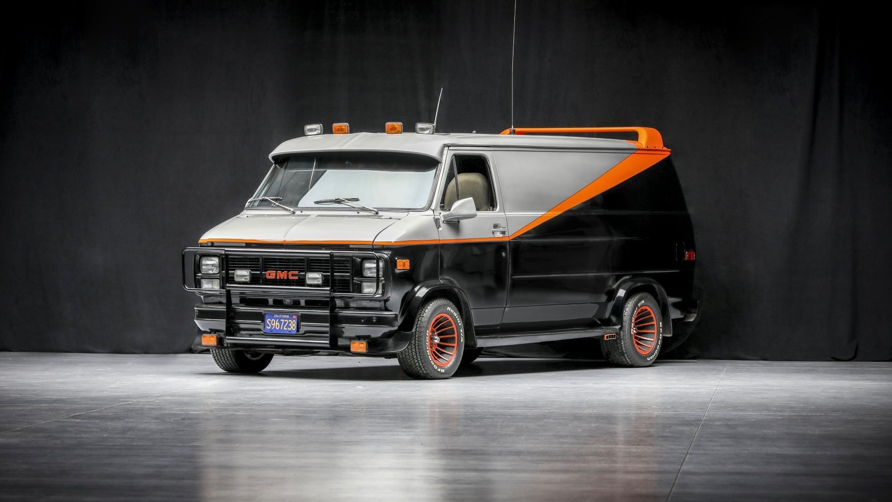 Officially licensed "A-Team" van (Photo by Worldwide Auctioneers)