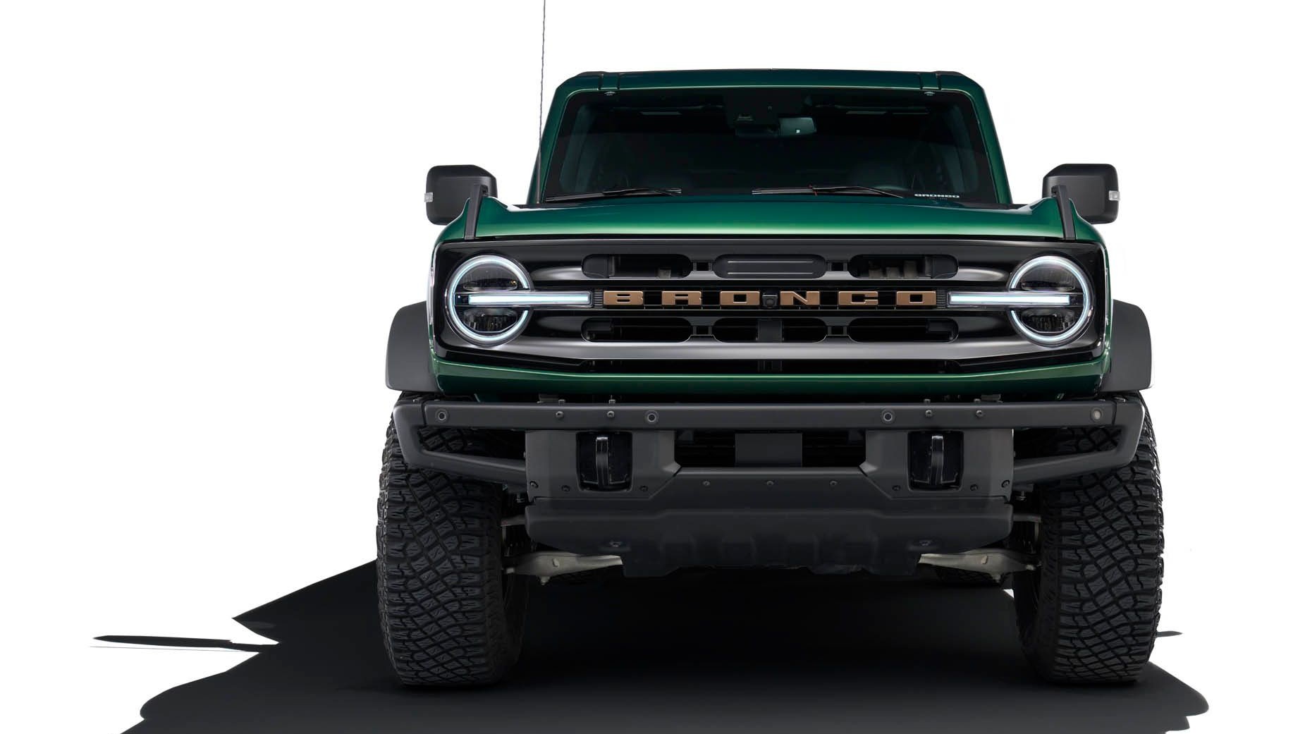 Ford Custom Garage Matte Sinister Bronze package for Bronco