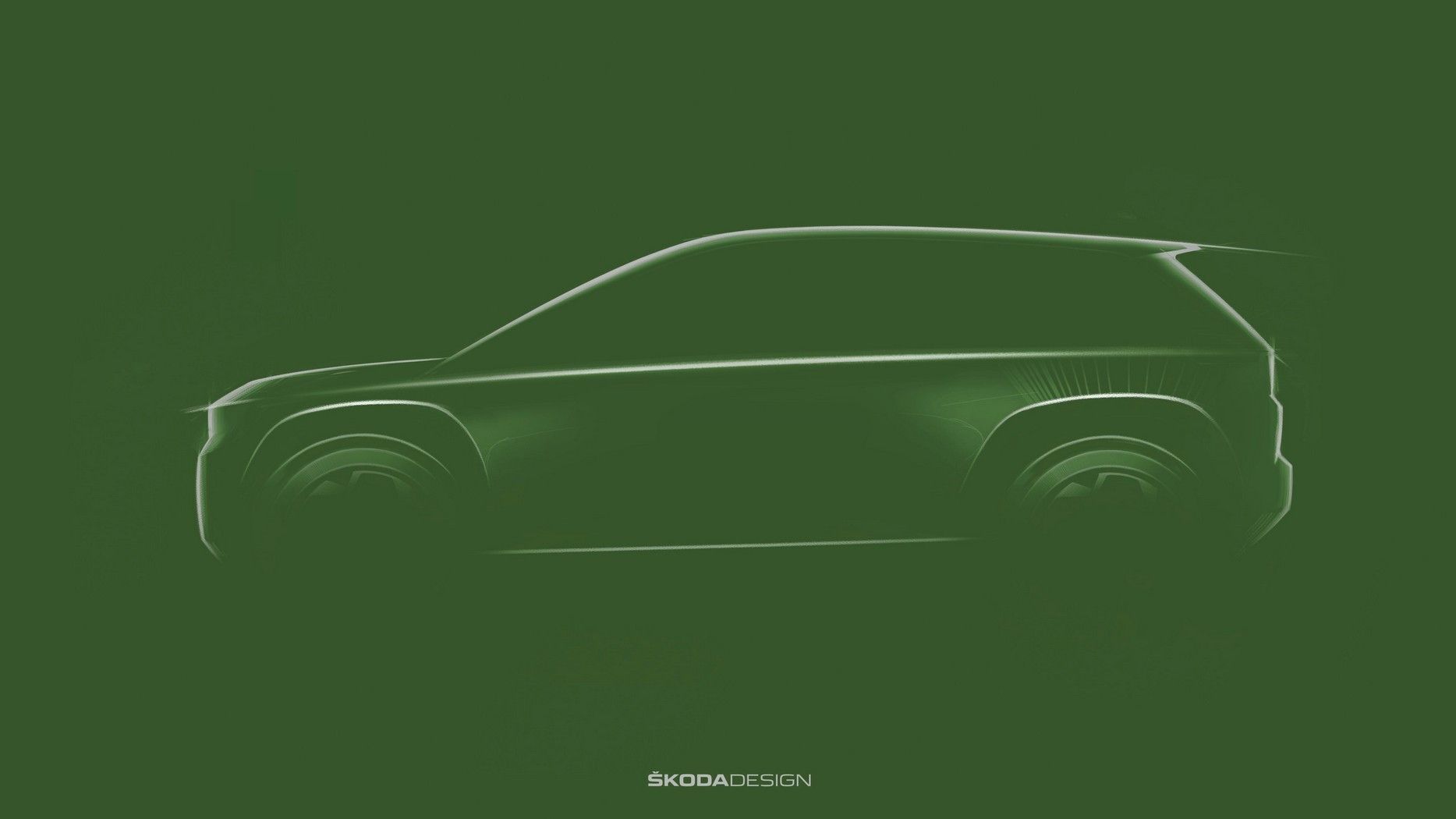 Teaser for Skoda electric subcompact