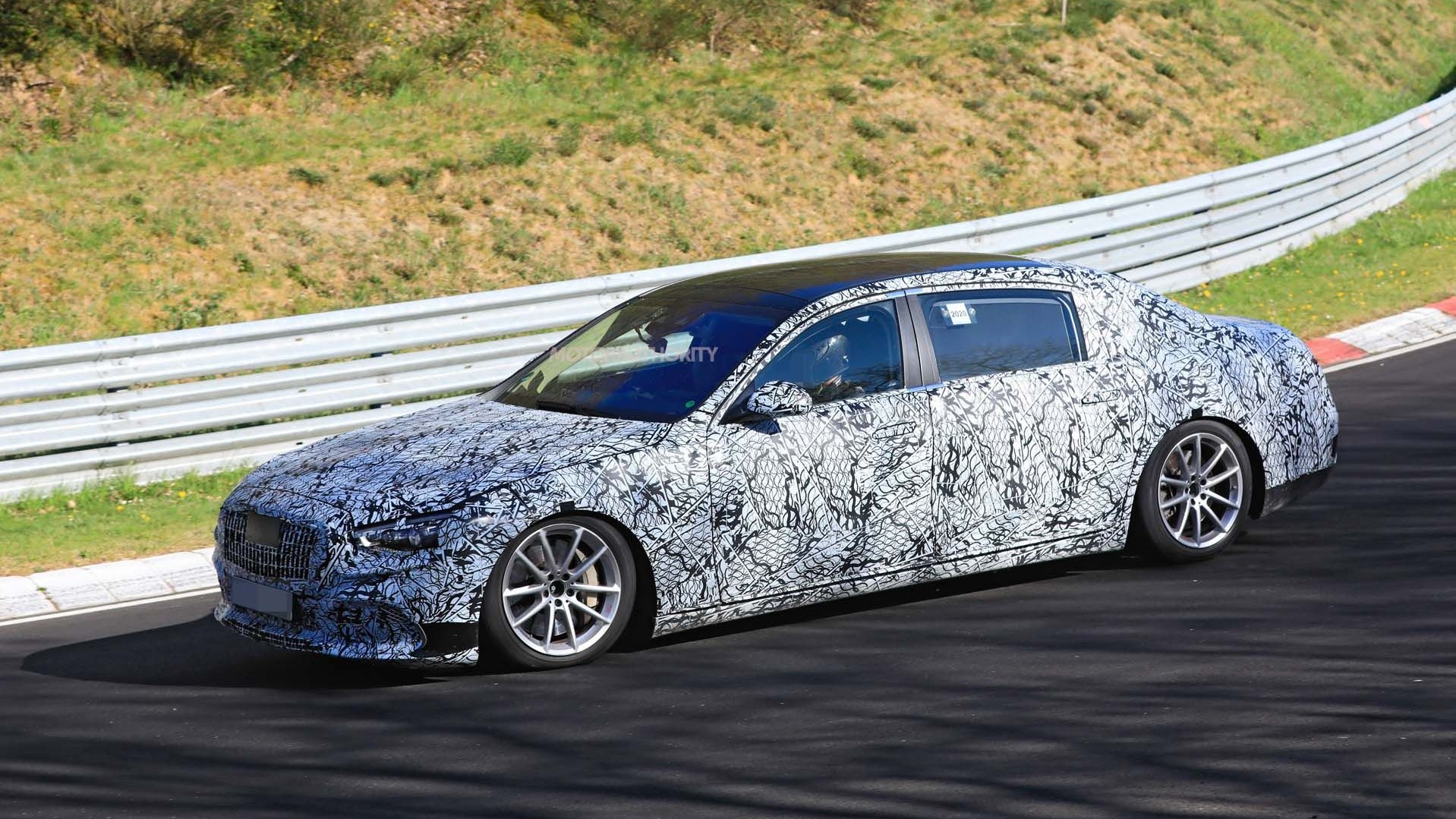2021 Mercedes-Maybach S-Class spy shots - Photo credit: S. Baldauf/SB-Medien