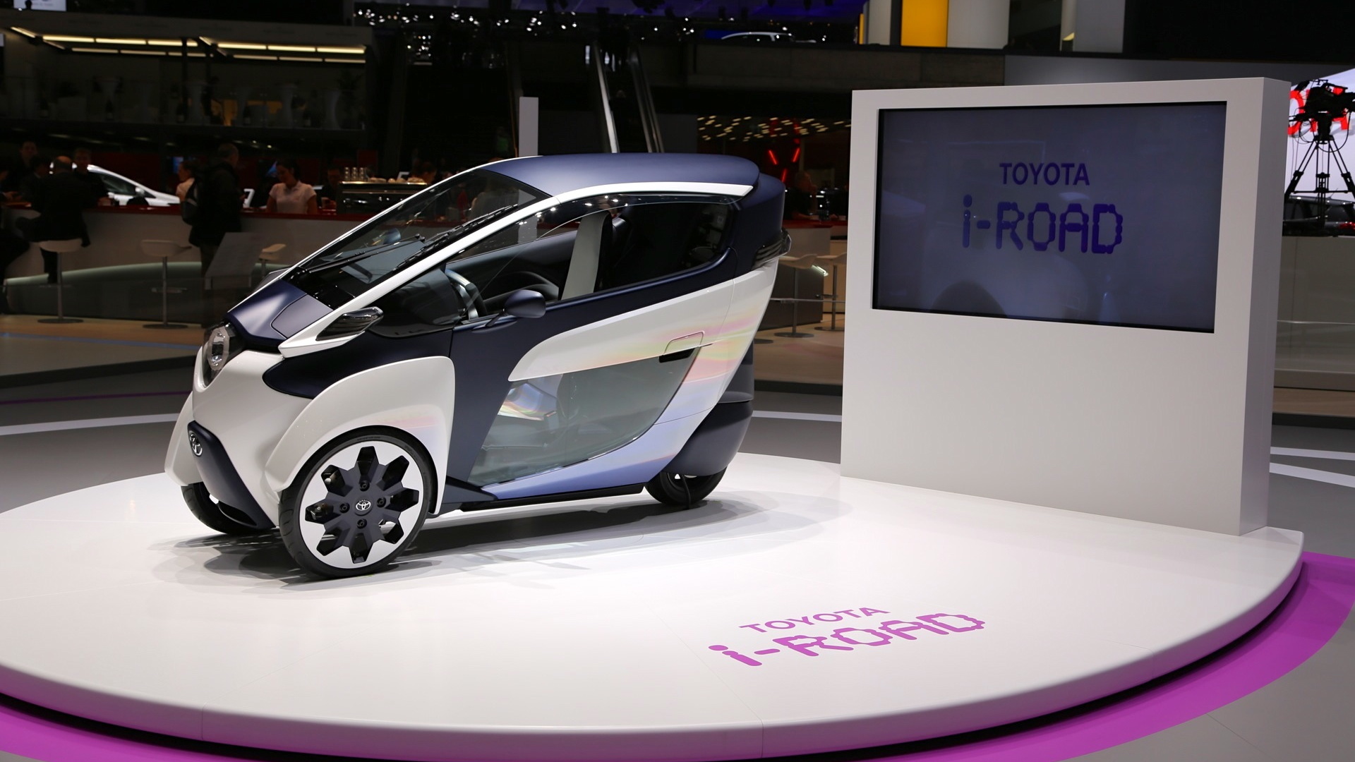 Toyota i-Road Concept, 2013 Geneva Motor Show