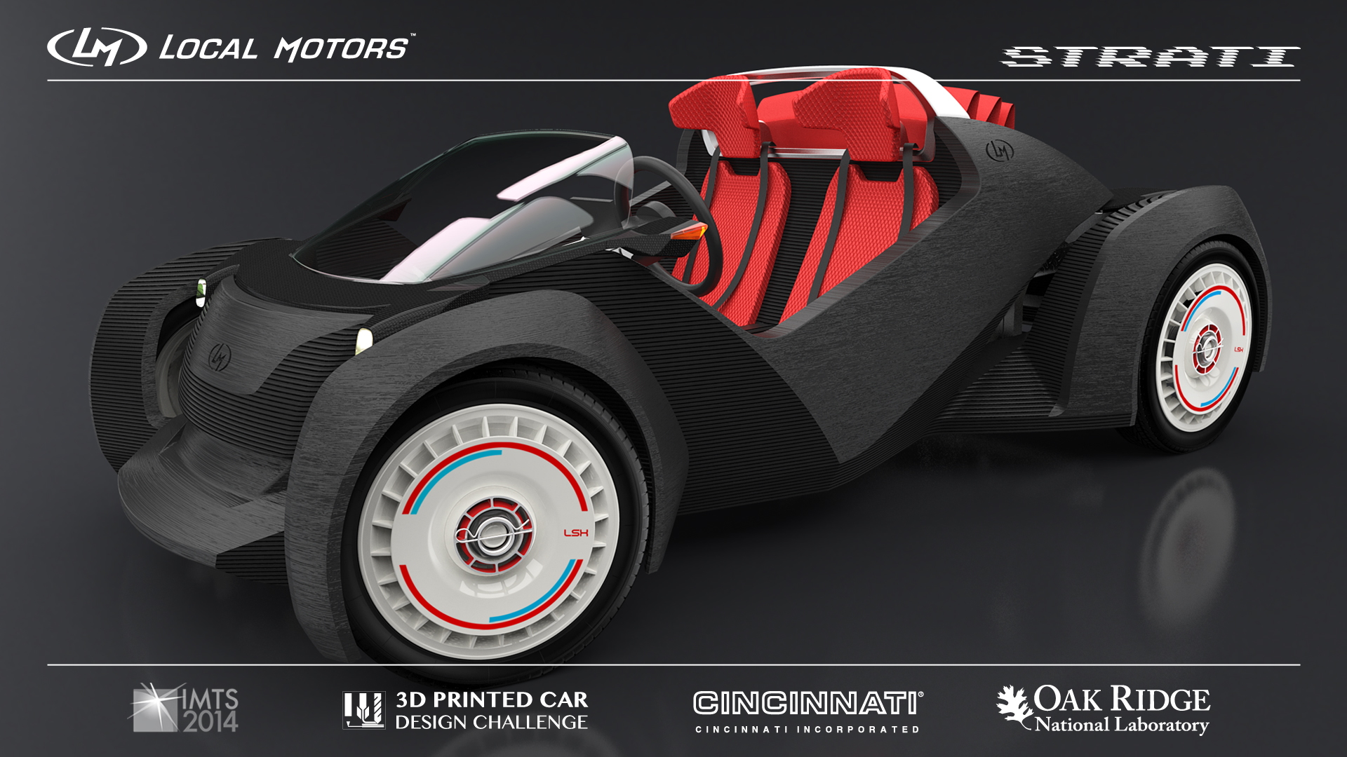 Local Motors Strati 3D-printed car concept