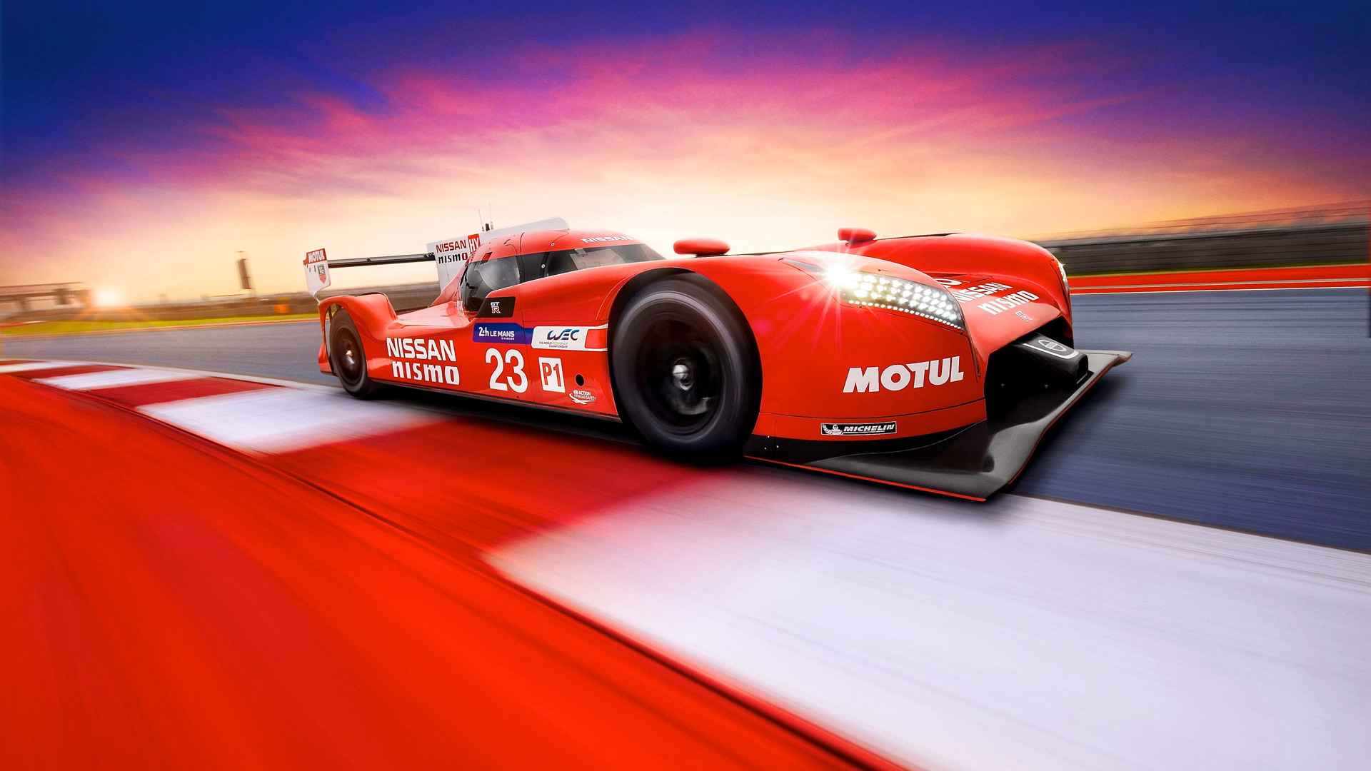 2015 Nissan GT-R LM NISMO LMP1 race car