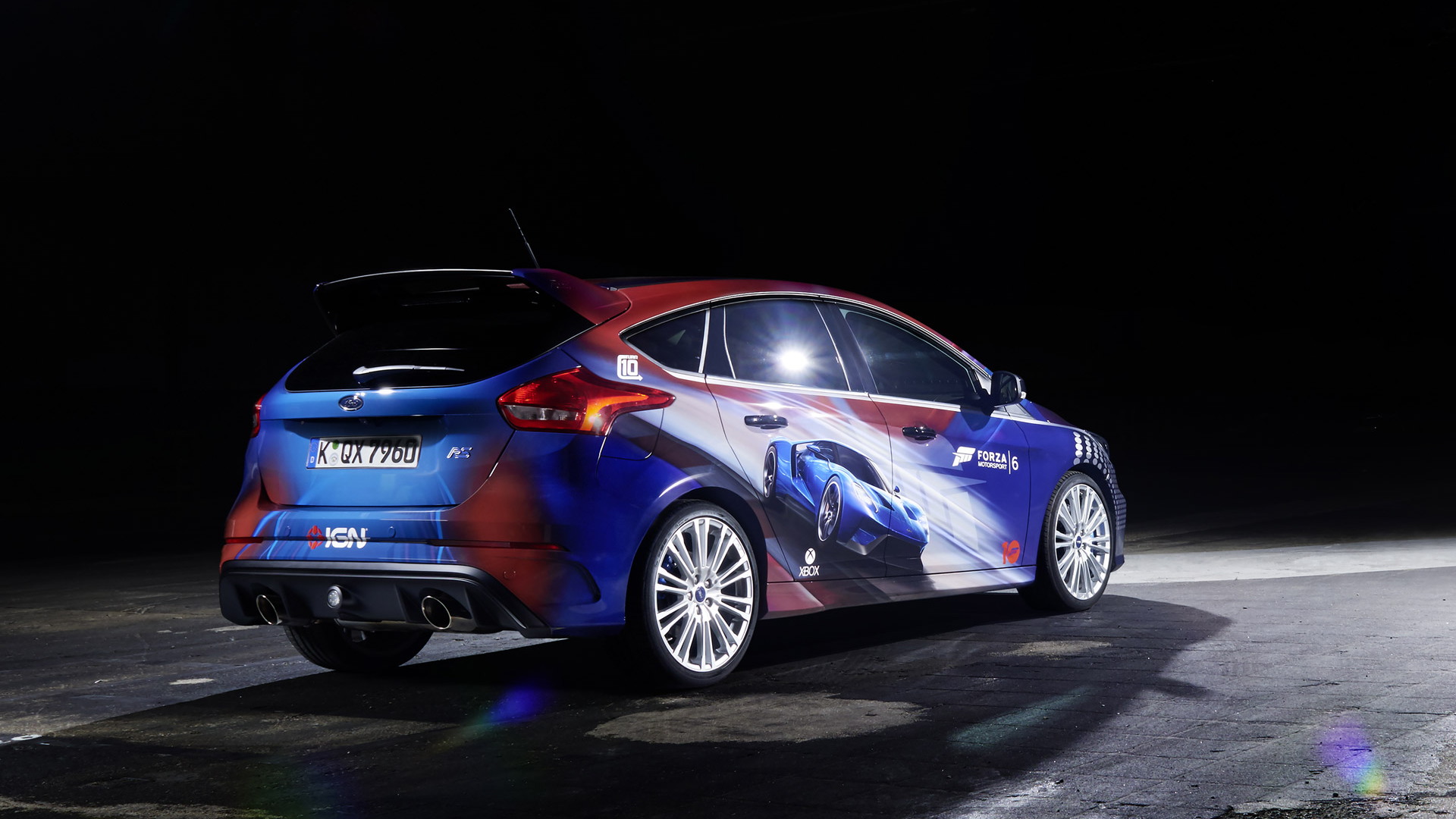 One-off Ford Focus RS with livery designed by Forza Motorsport gamers