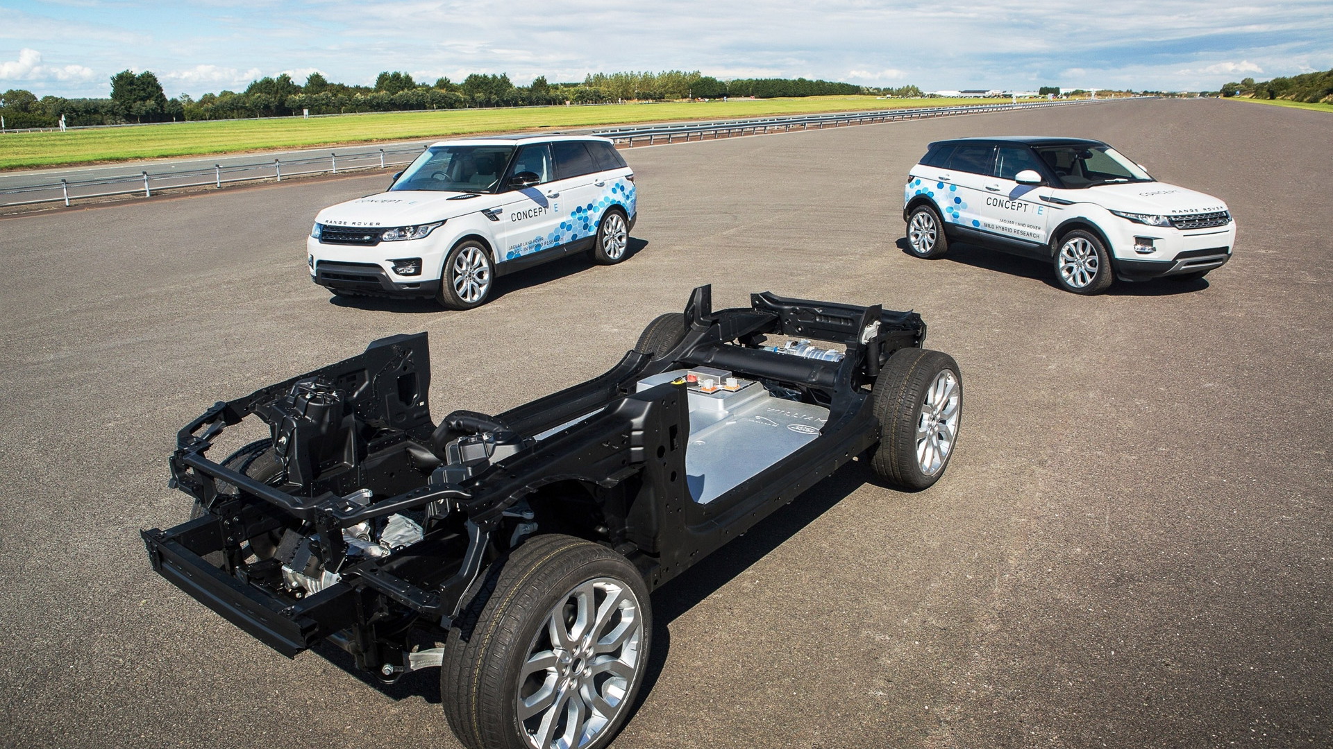 Jaguar Land Rover electrified vehicle concepts