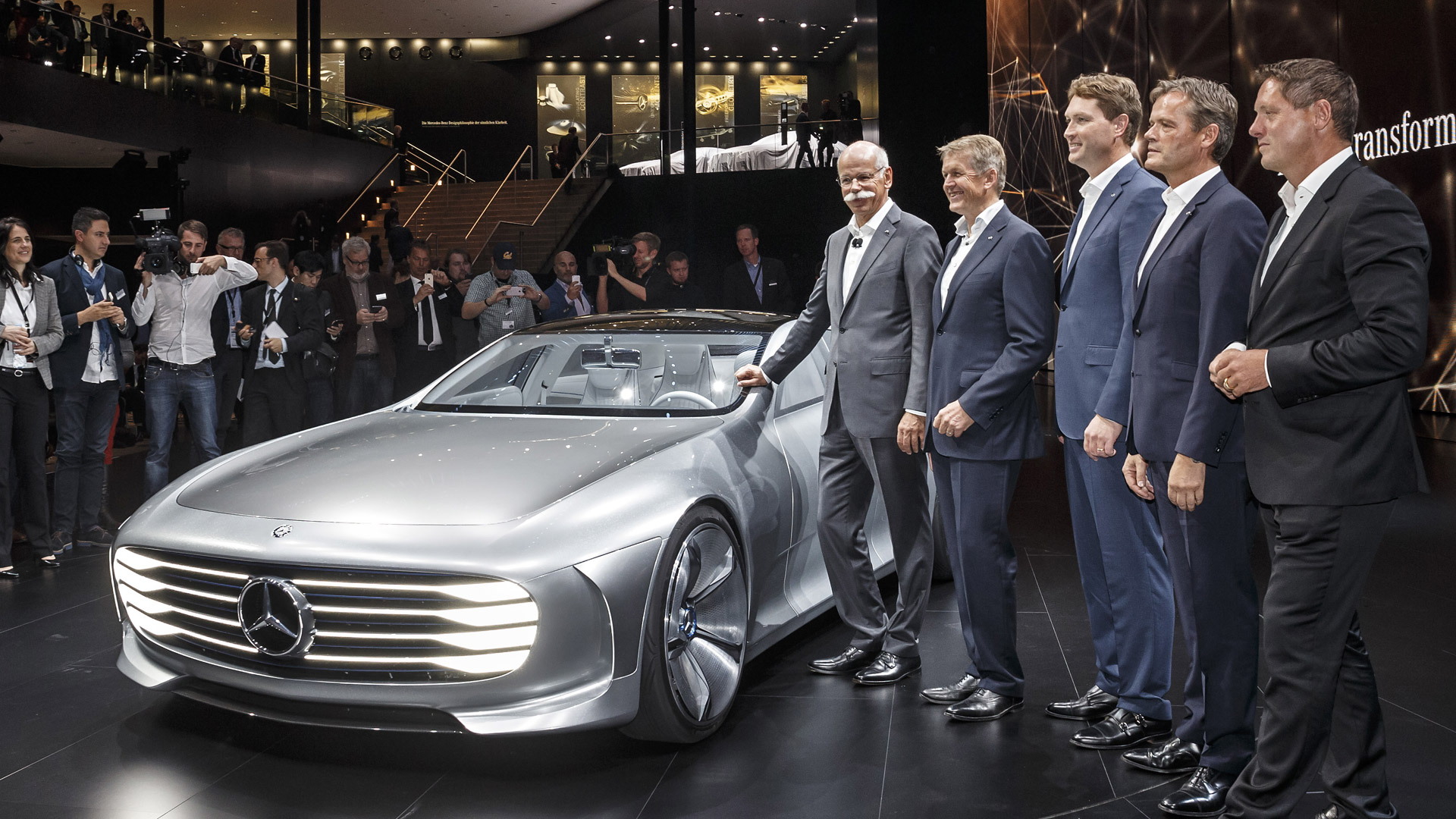 Mercedes-Benz Intelligent Aerodynamic Automobile concept, 2015 Frankfurt Auto Show