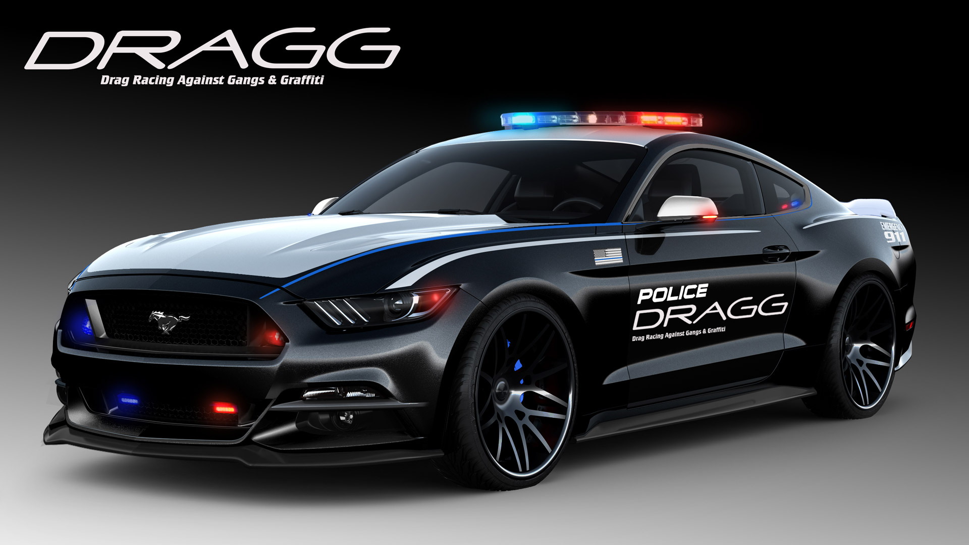 2016 Ford Mustang by DRAGG, 2015 SEMA show