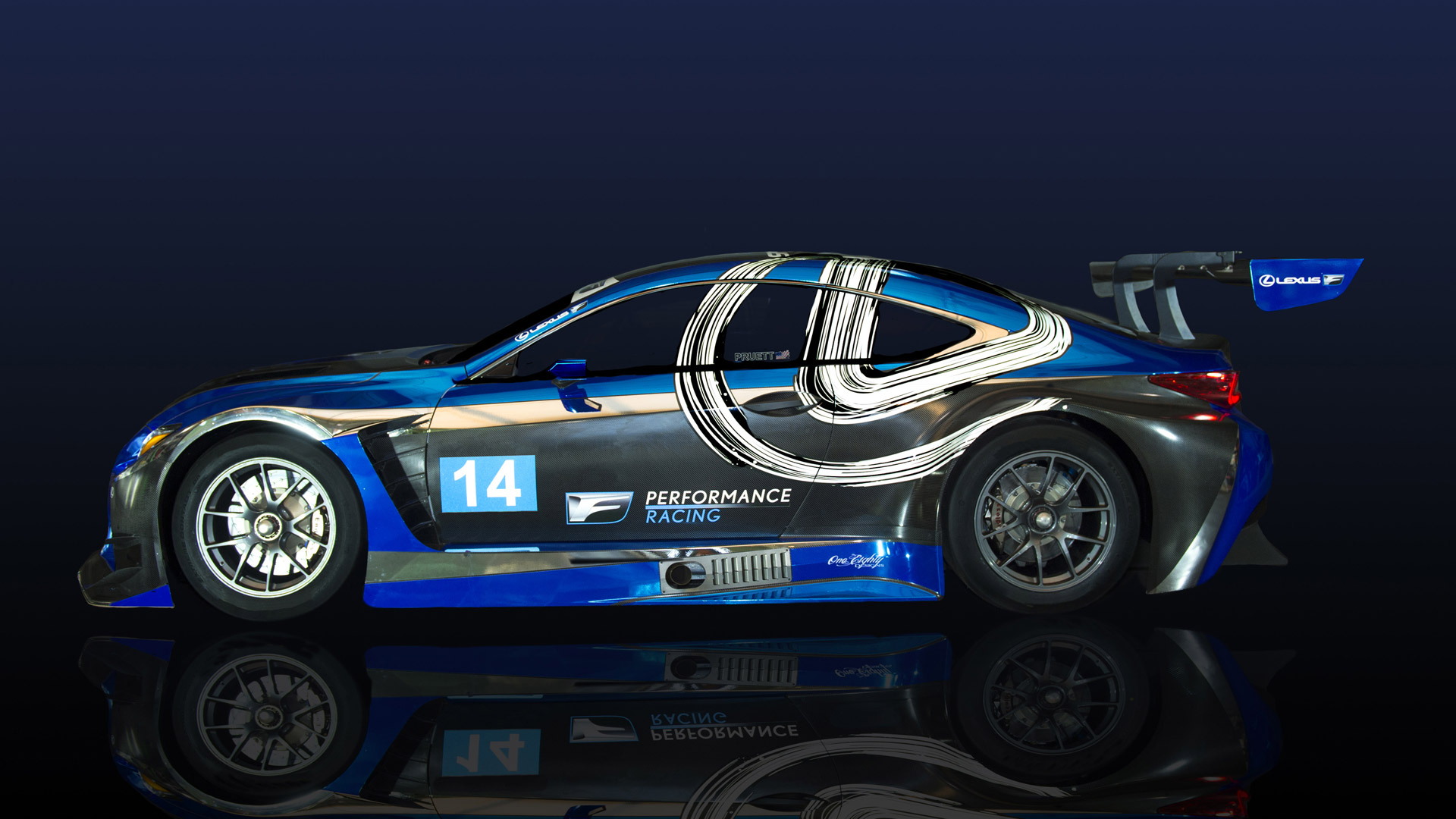 F Performance Racing 2016 Lexus RC F GT3 race car, 2015 SEMA show