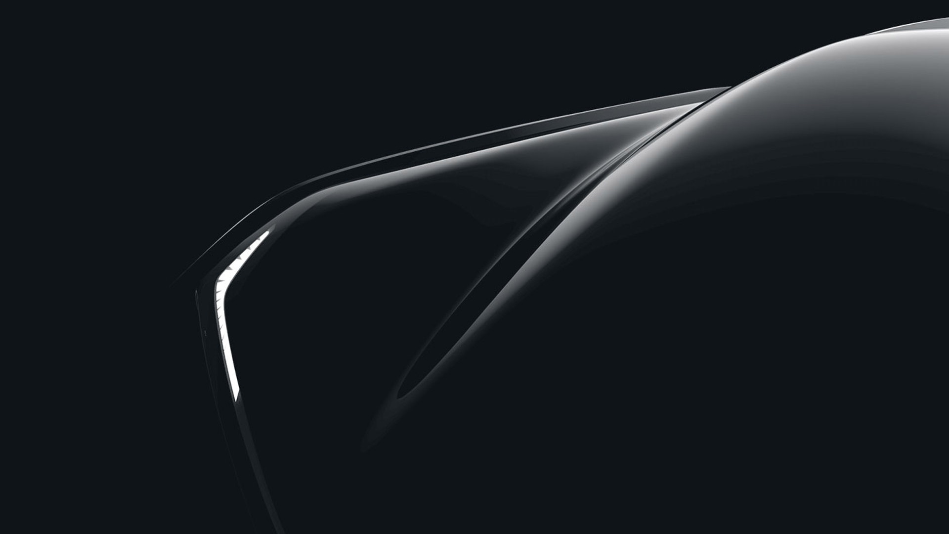 Teaser for Faraday Future concept car debuting at 2016 Consumer Electronics Show