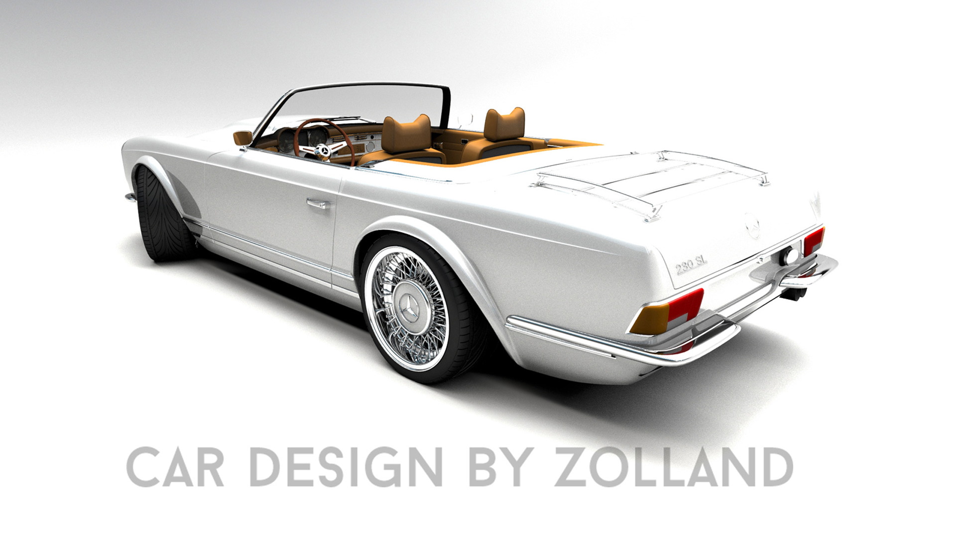 Zolland Design retro conversion for the fifth-generation Mercedes-Benz SL
