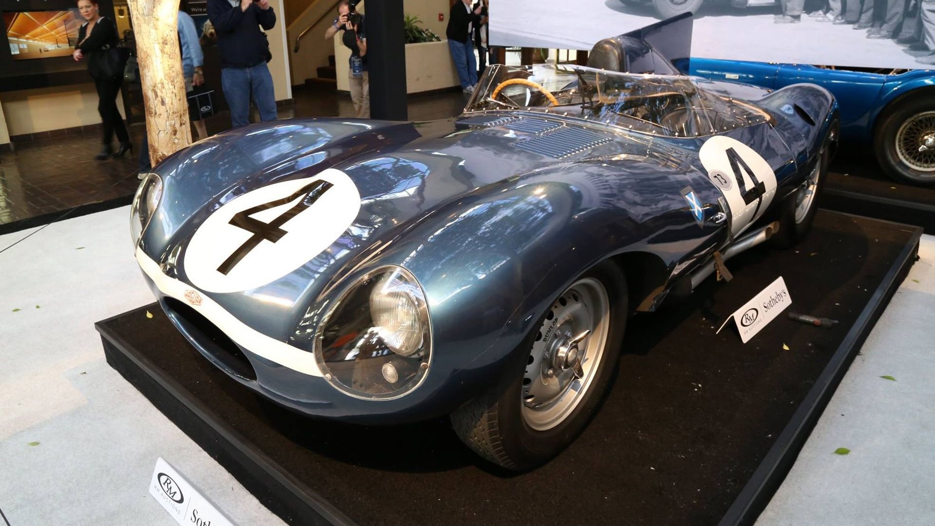 1955 Jaguar D-Type bearing chassis number XKD 501 - Image via RM Sotheby’s