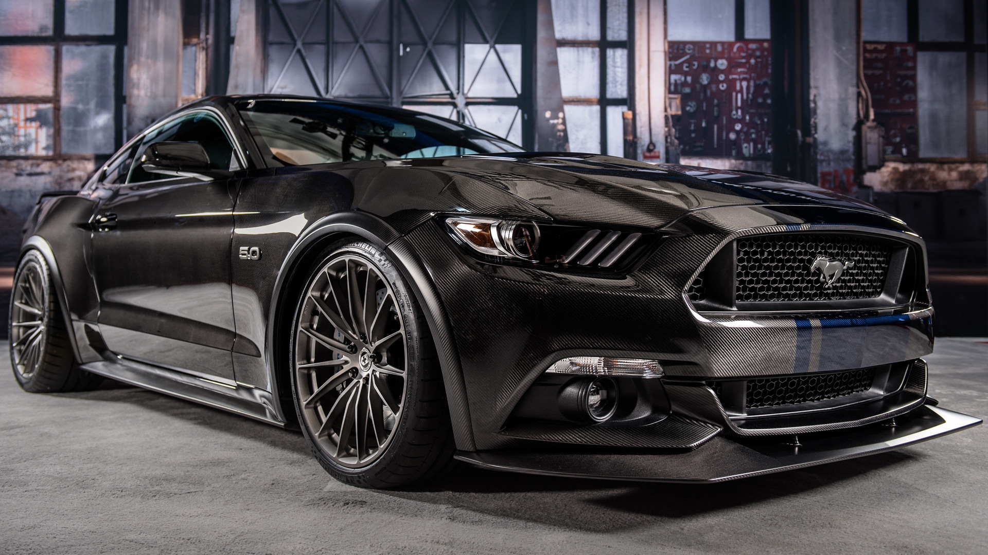 2017 Ford Mustang by Speedkore Performance Group, 2016 SEMA show