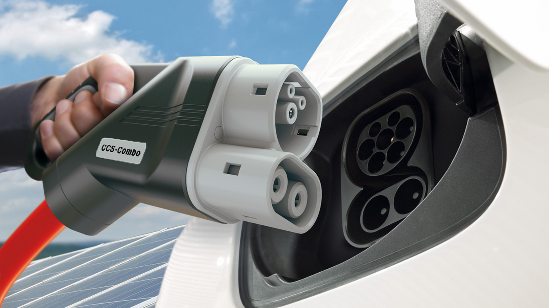 Combined Charging Standard (CCS) electric car charger