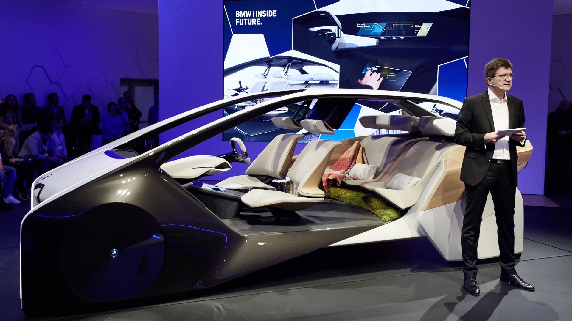 BMW i Inside Future concept, 2017 Consumer Electronics Show