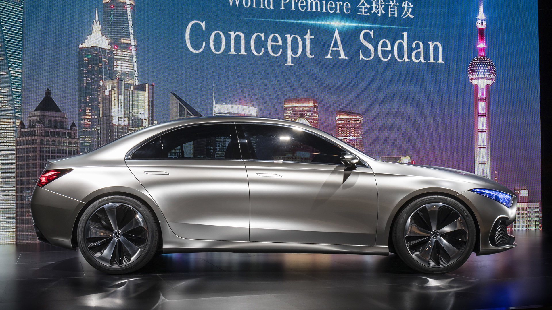 Mercedes-Benz A Sedan concept, 2017 Shanghai auto show